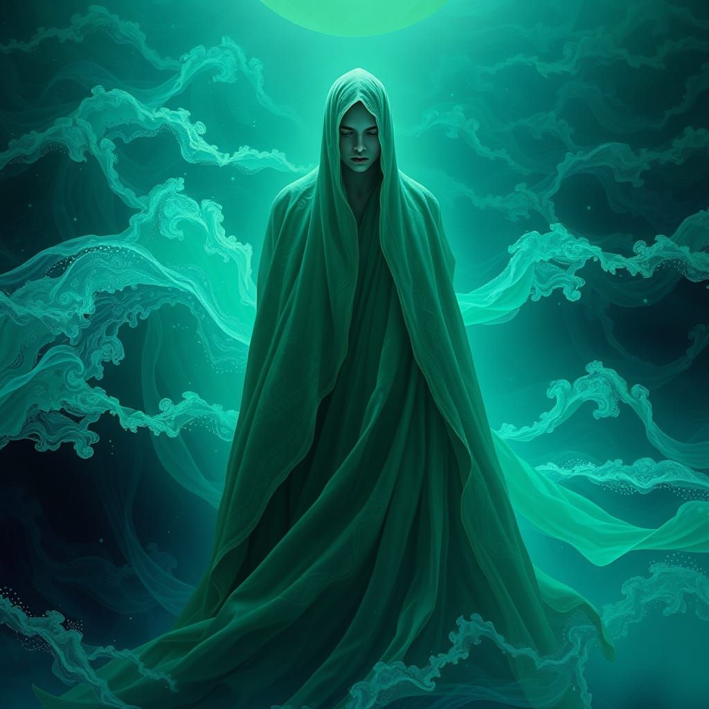 Ethereal Encounter in a Dreamlike Realm