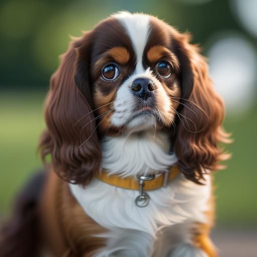 Adorable King Charles Spaniel: Professional Photography