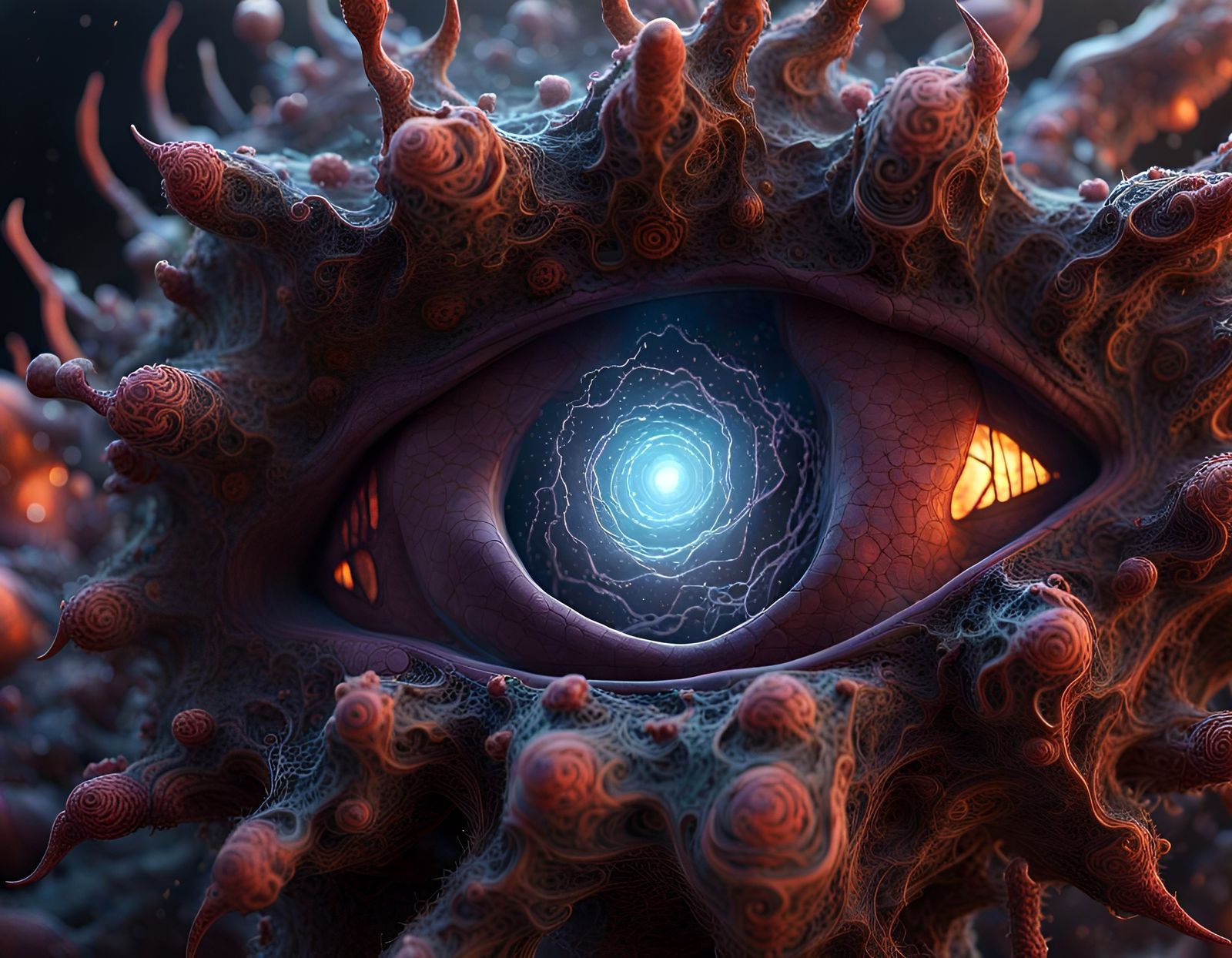 Hyperdimensional Halloween Horror in Vivid Colors