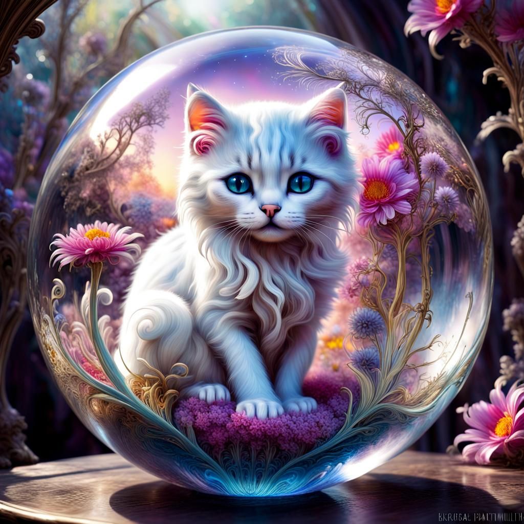 Trying to Earn a Like from Reeb for Orb Kitty