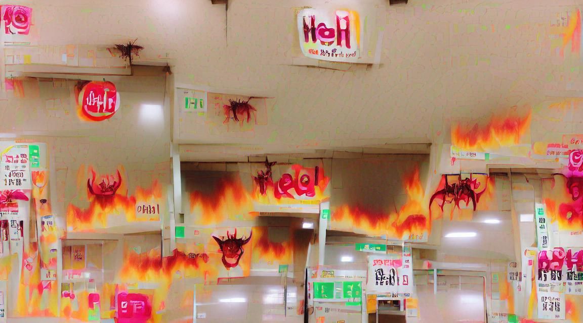 AI Interpretation of Hell