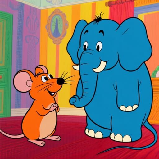 Mouse and elephant