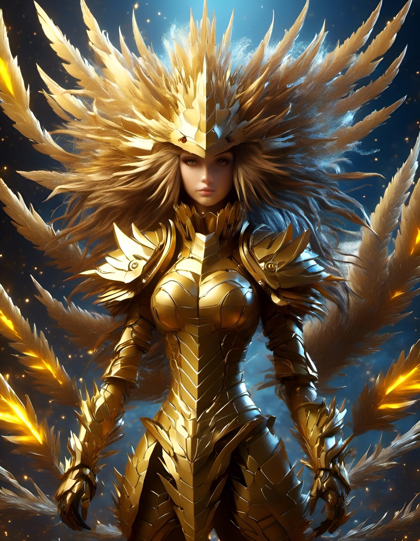 Humanoid Sandslash Pokemon Girl: Digital Art