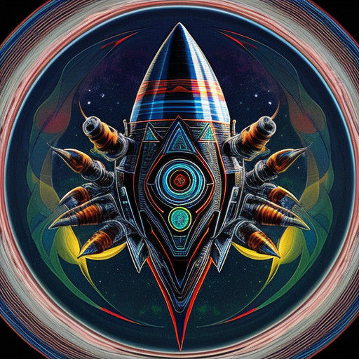 Cosmic DMT Rocketship Ascension