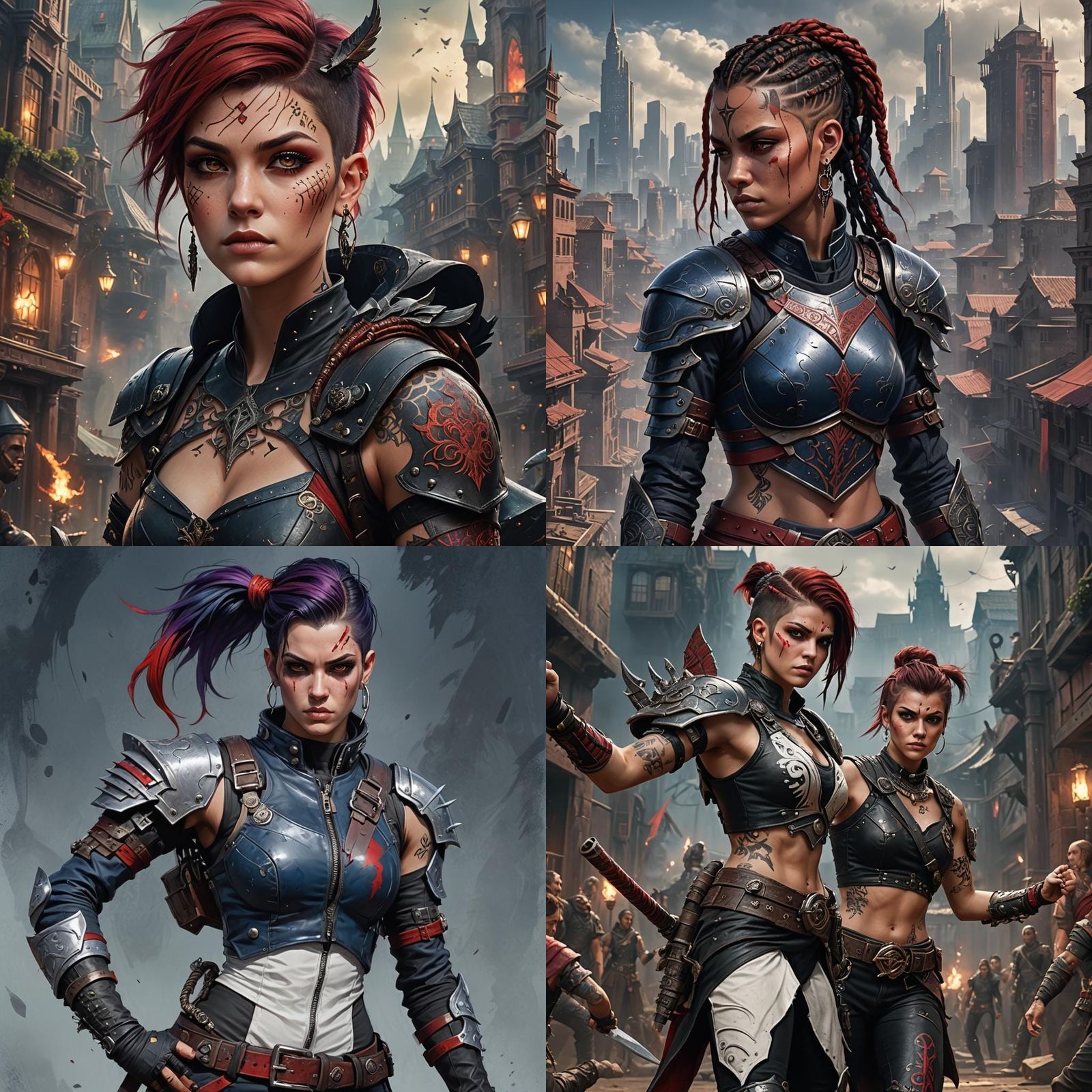 Night Court Warrior: High Fae in Fighting Leathers