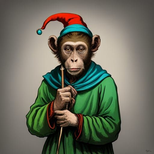 Monkey Jester IV