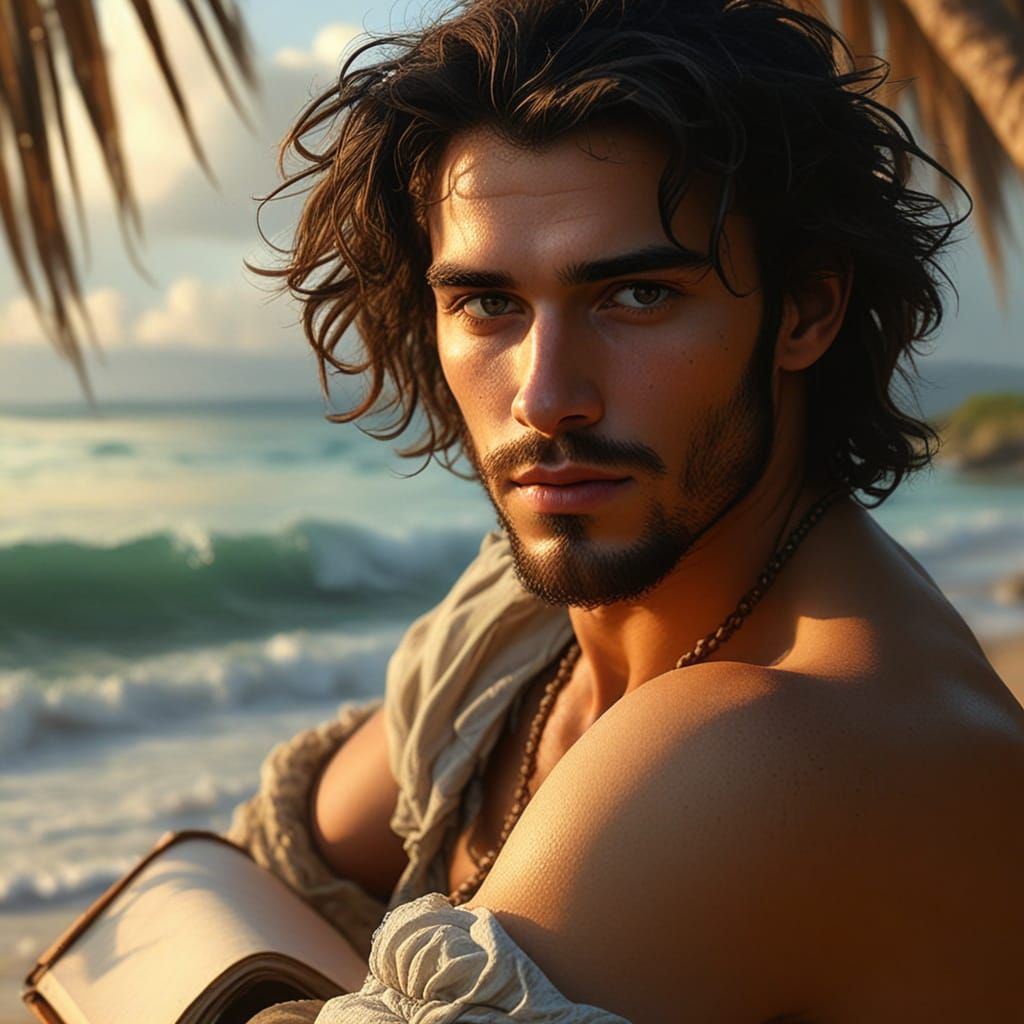 Stranded Noble Rogue on Exotic Island