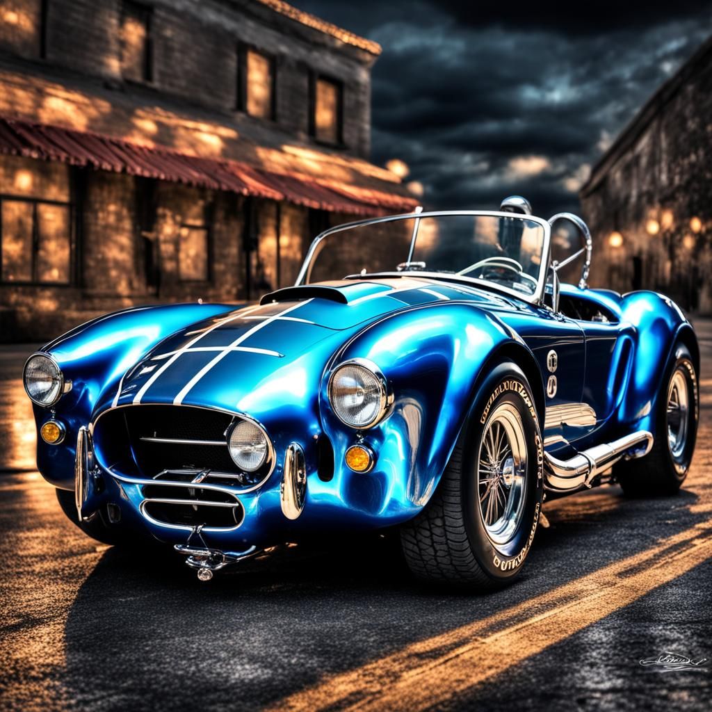 Hyperrealistic Shelby Cobra 427 in High Definition