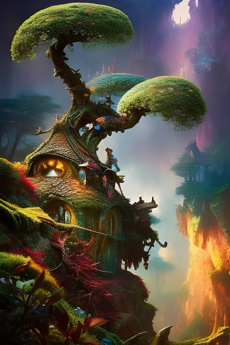 The Fairie House of Pimpinella Glitterfoot ...