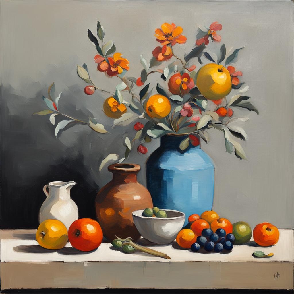 Australian Still Life in Flemish Baroque Style
