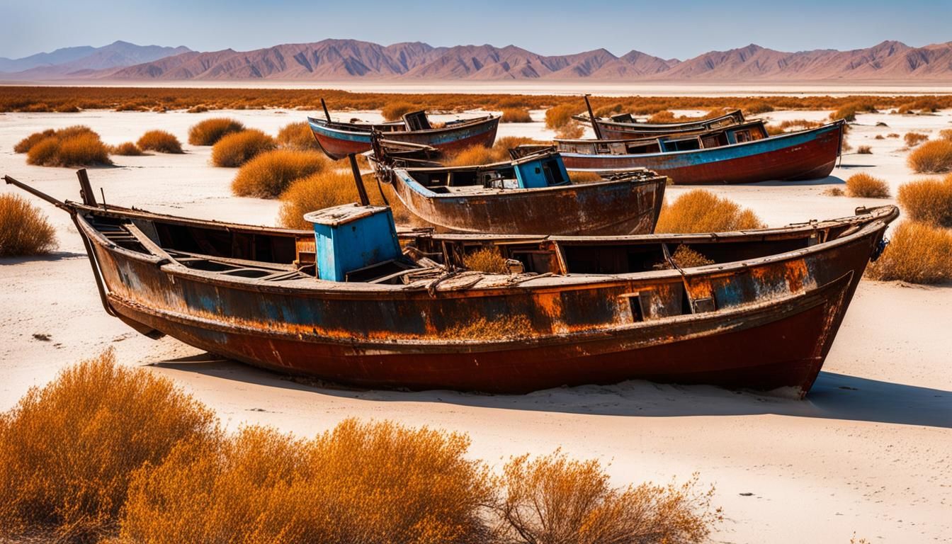Deserted Fishing Boats: A Climate Change Allegory