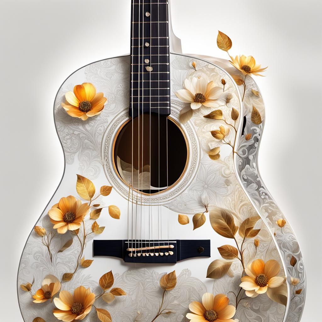 Four Seasons Double Exposure Acoustic Guitar