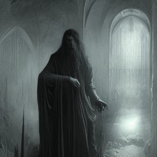 Varenictus: A Soul Claimer in Horror Style