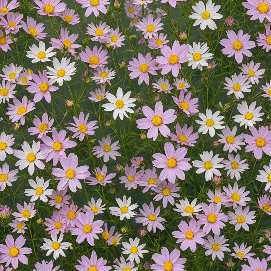 Prombt: Kosmische Blüte dreidimensional mit leuchtendem Kern