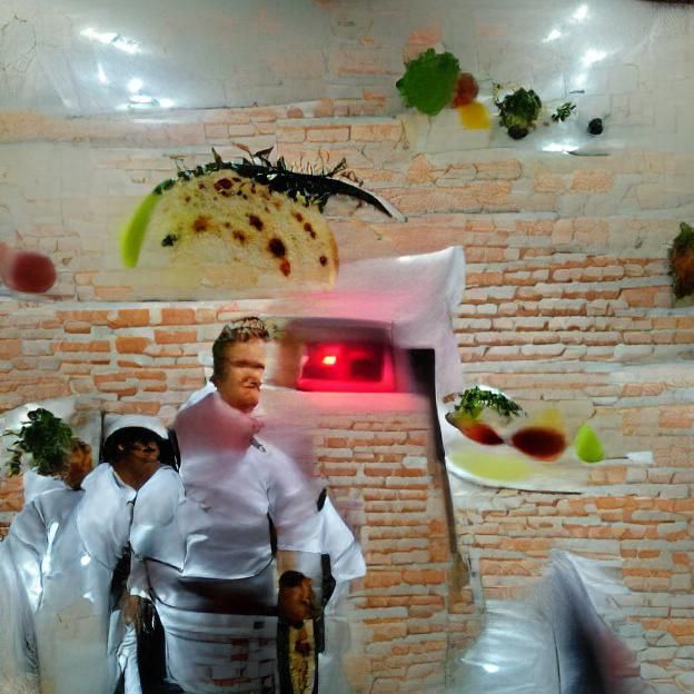 Colorful Sunset Over Mountain Range Landscape