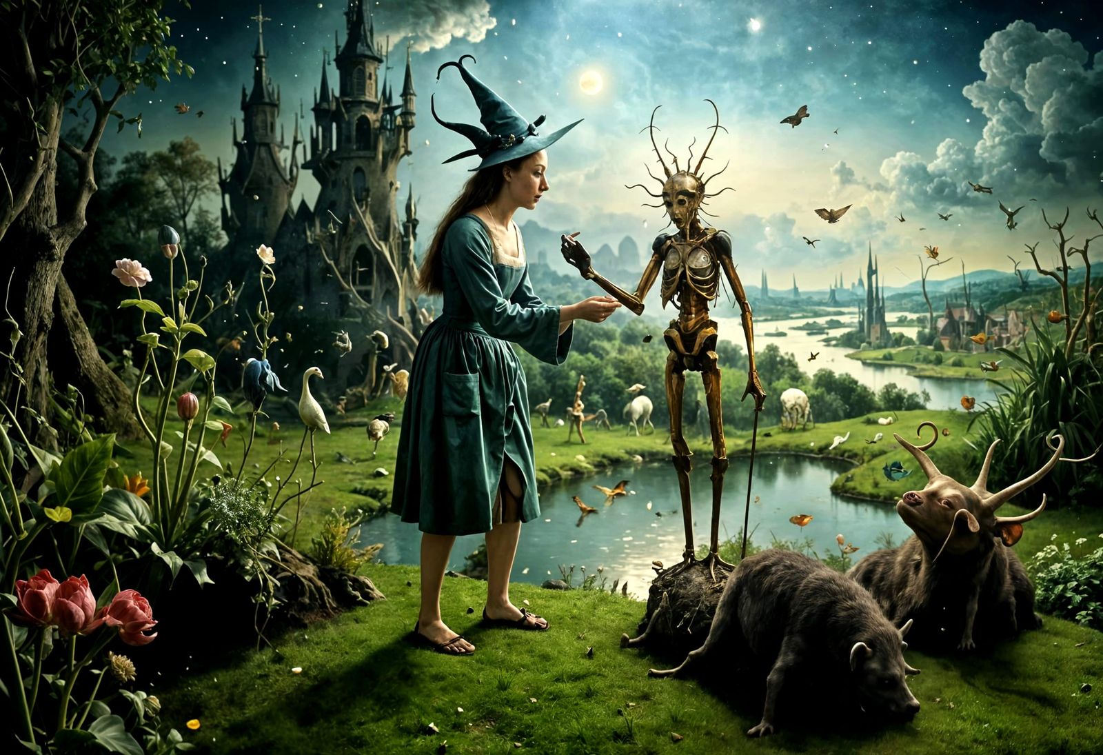 Bosch's Garden of Earthly Delights Comes Alive