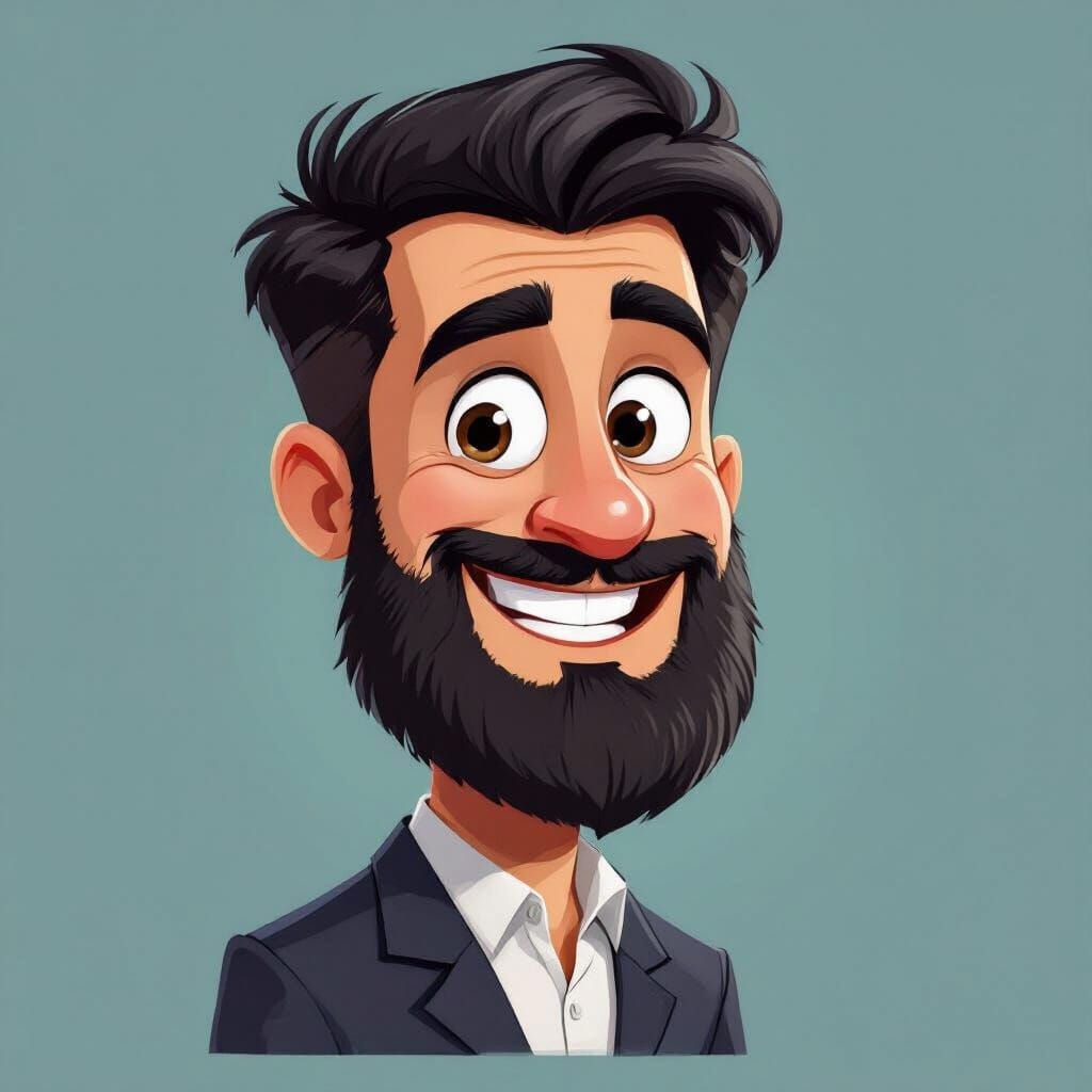 Funny Cartoon Character