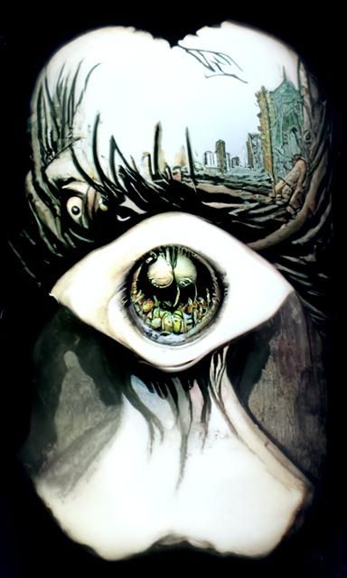 Eldritch Comic Book Cover Art: Sense of Unease