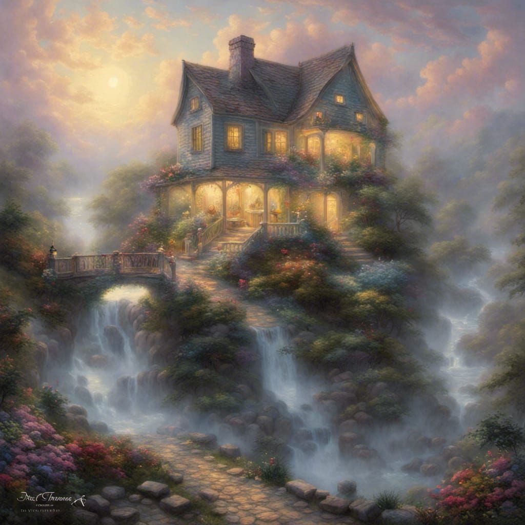 Ethereal Dream Bedroom in Luminist Style