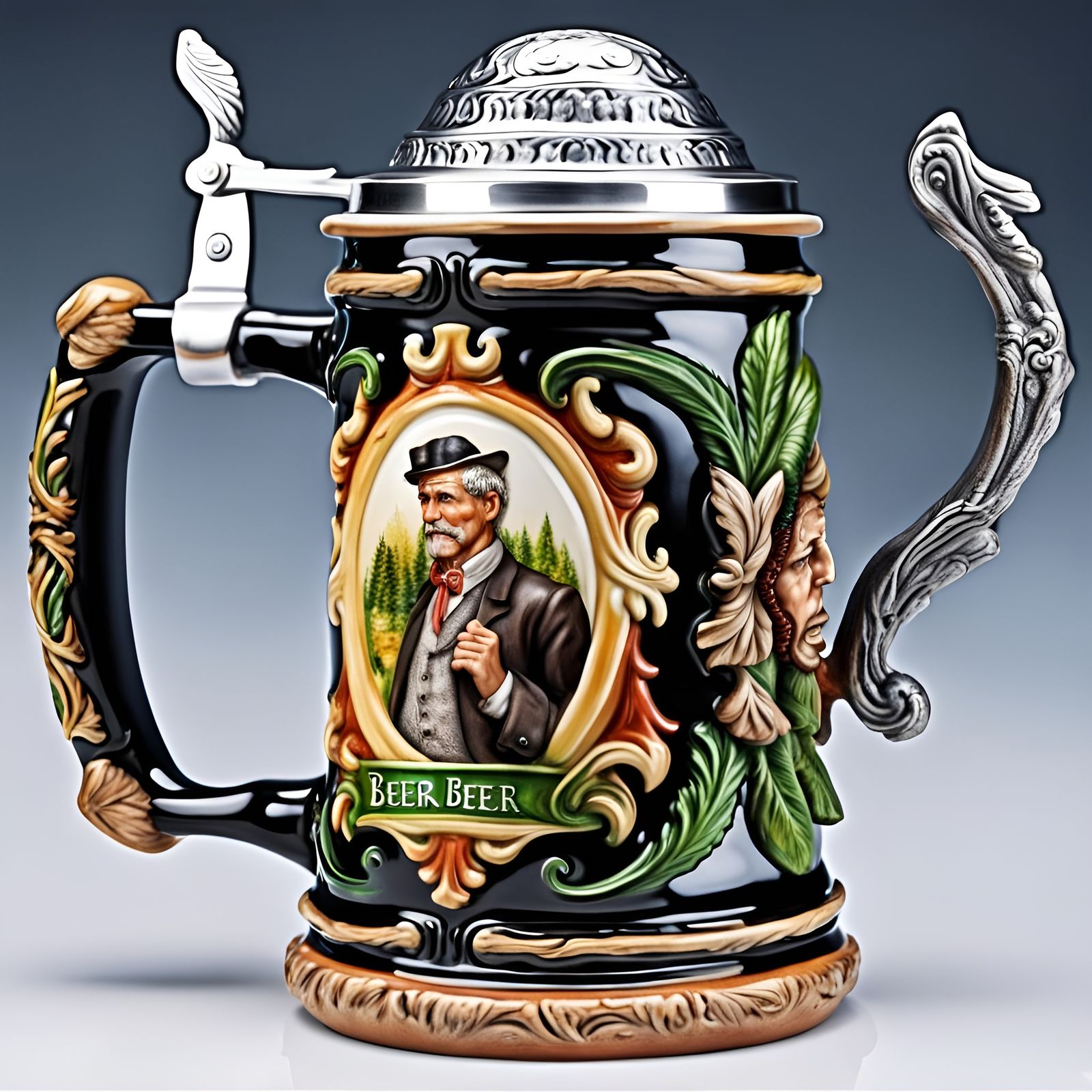 German Beer Stein