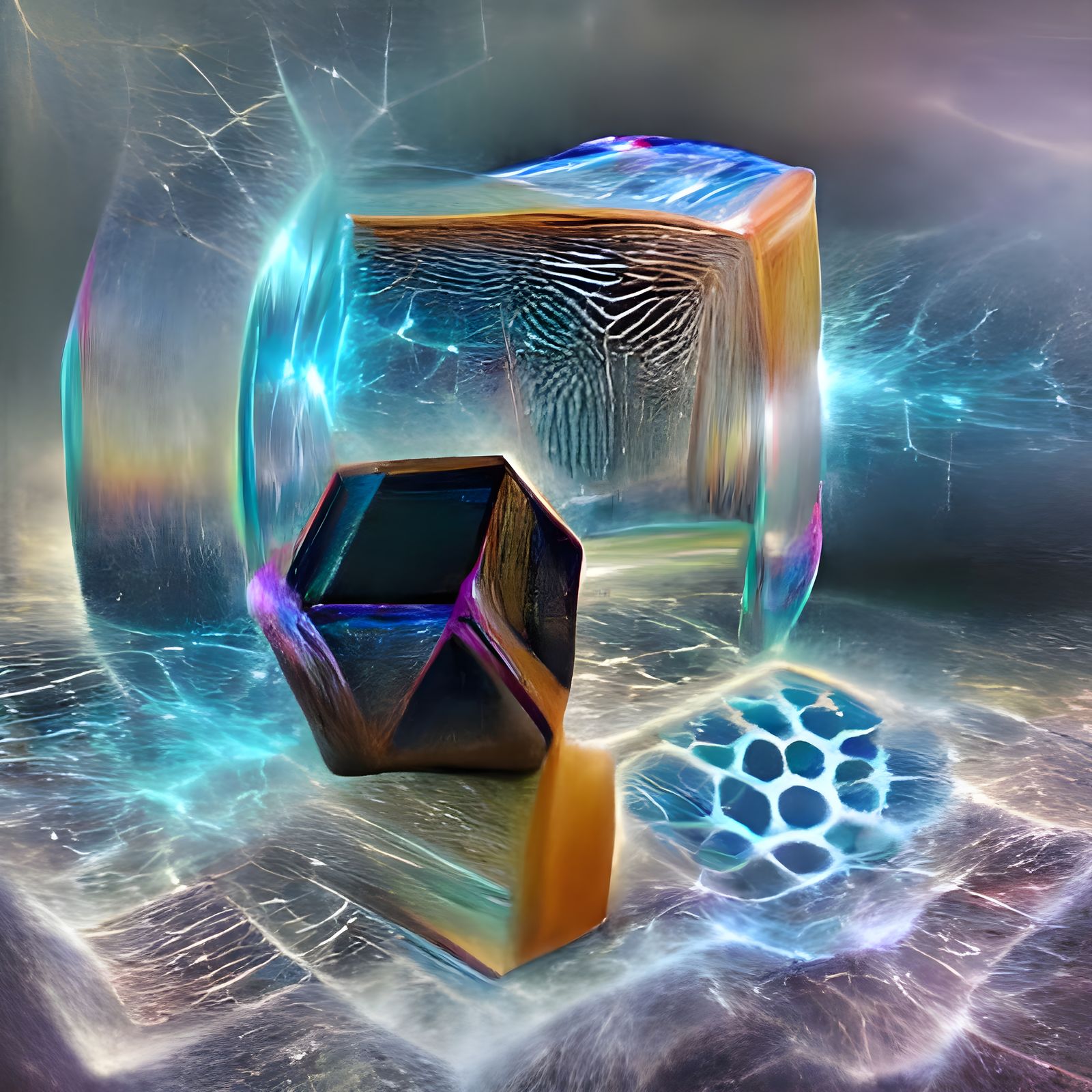 Tesseract of Infinite Realities Image