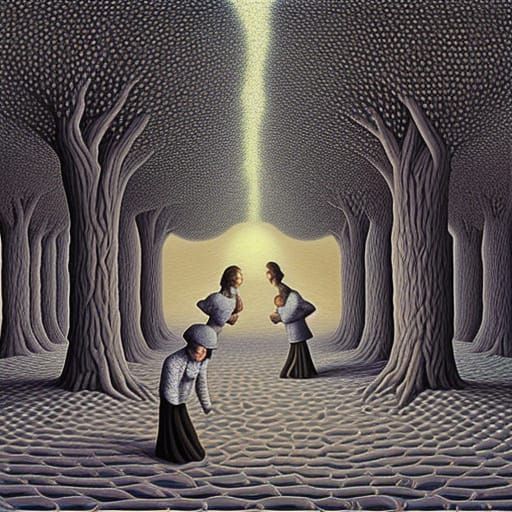 Surreal People in Impossible Spaces, Magical Realism