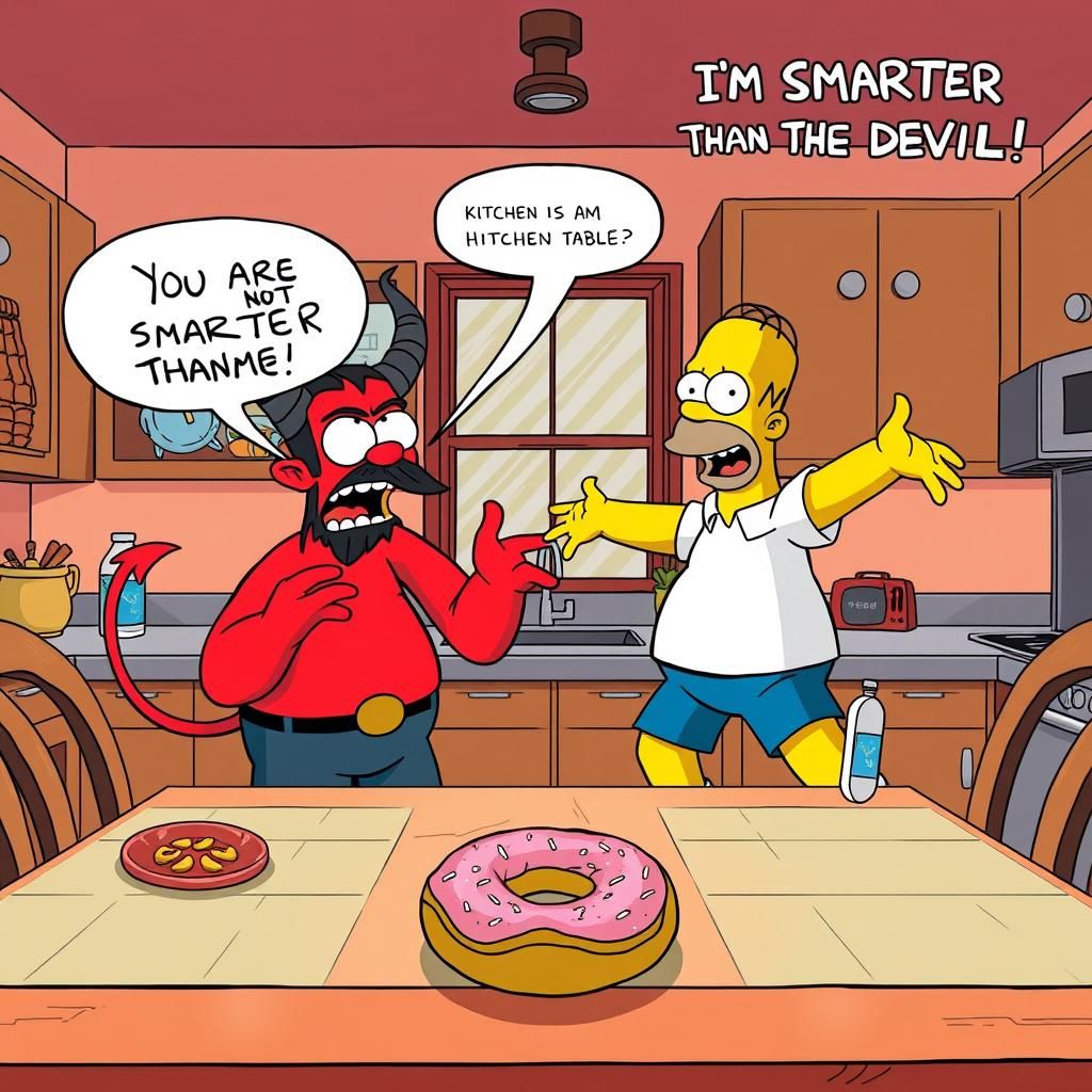 "YOU ARE NOT SMARTER THAN ME!"