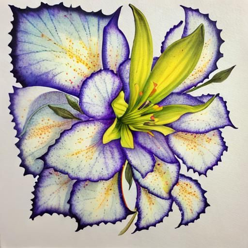 Ethereal Pale Hues: An AI Interpretation