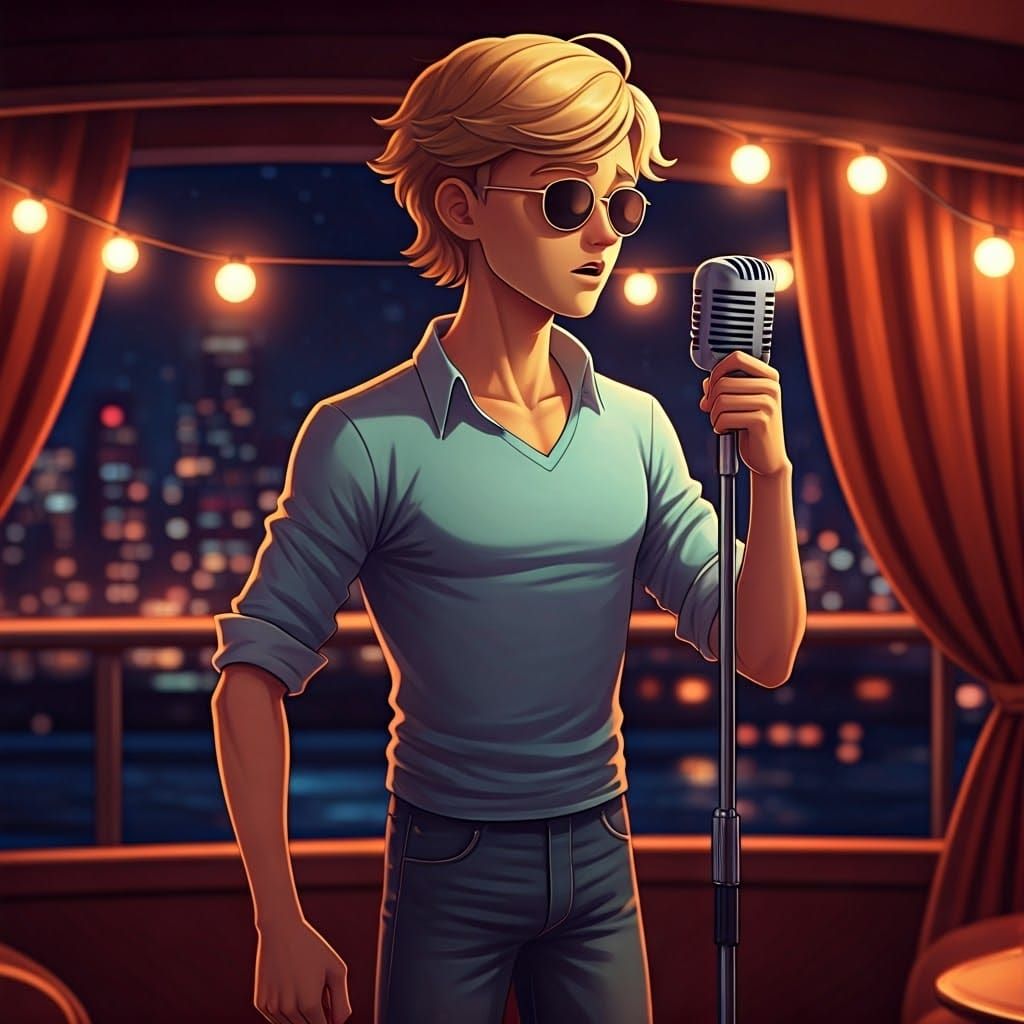 Adrien Agreste Sings in Lukas' Houseboat