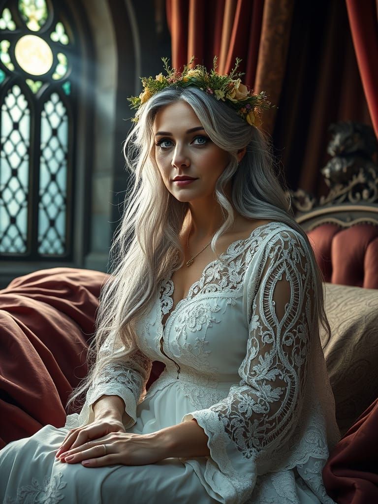 A beautiful mature woman