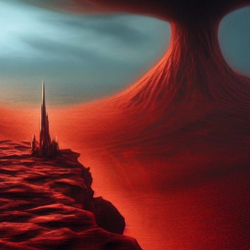 The Dark Tower Rises from the Red Sea