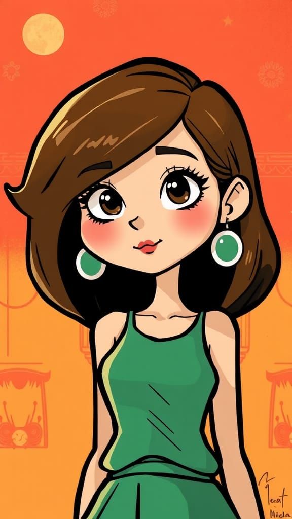 Cartoon Alexandra Daddario