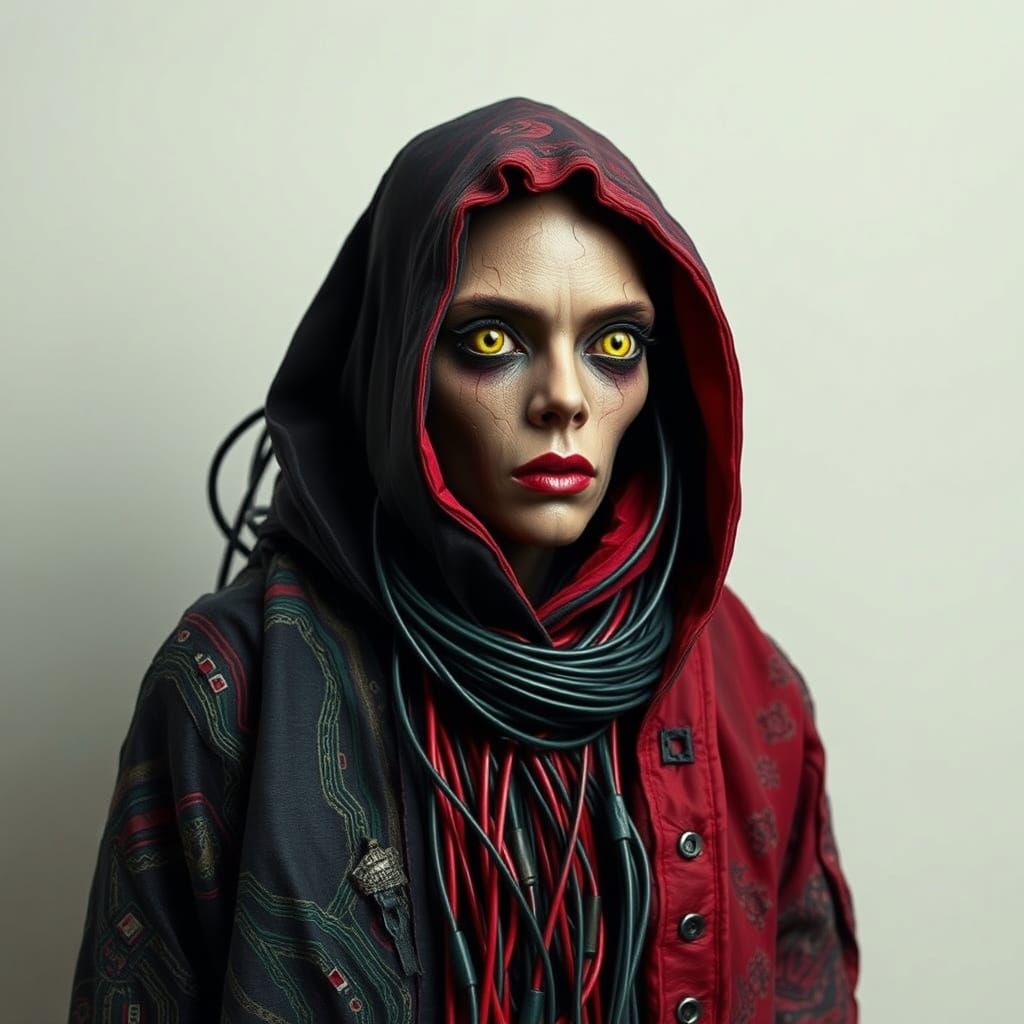 Soul and Machine: A Gothic-Surreal Fusion