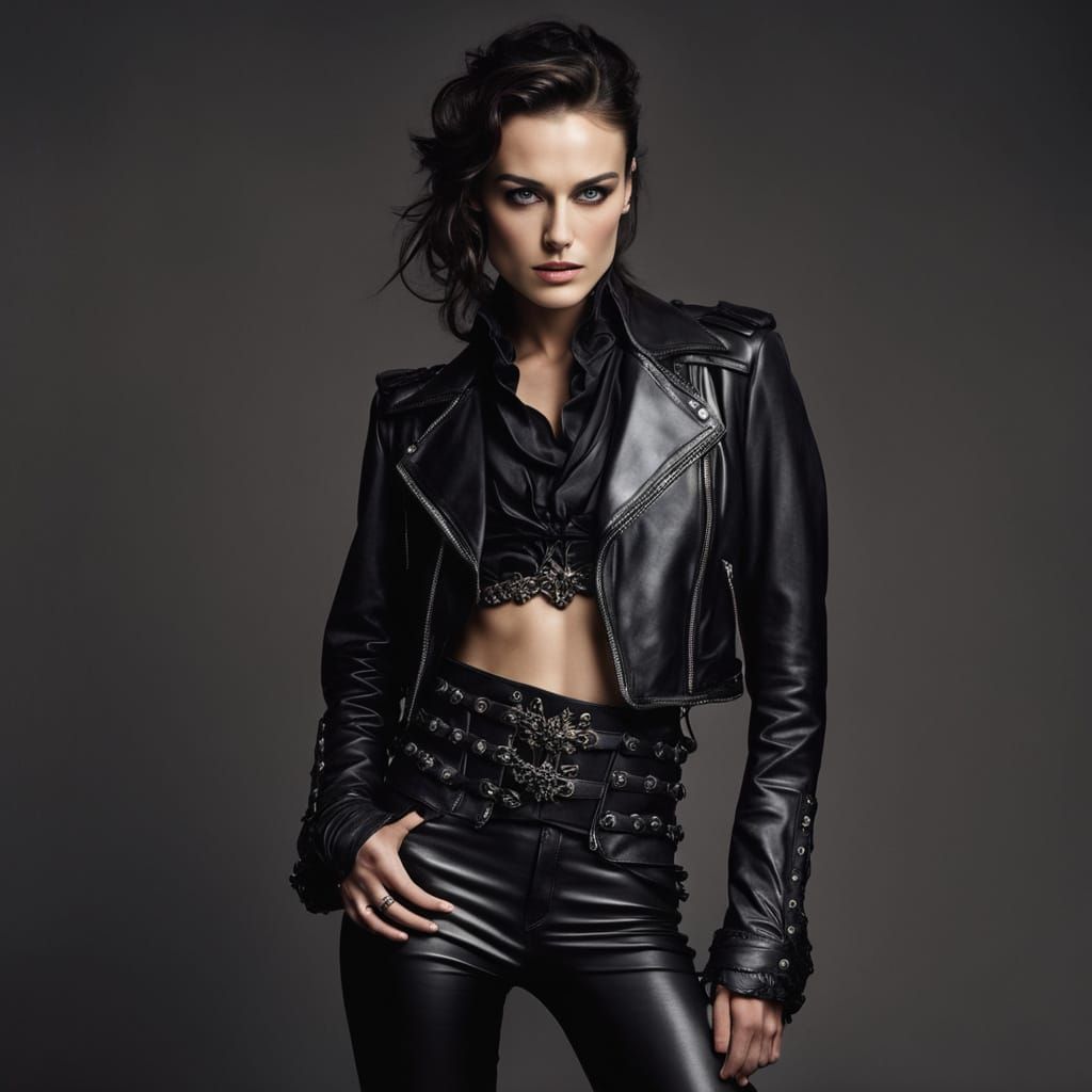 Rockstar Pop Singer in Baroque Style, Hyperrealistic