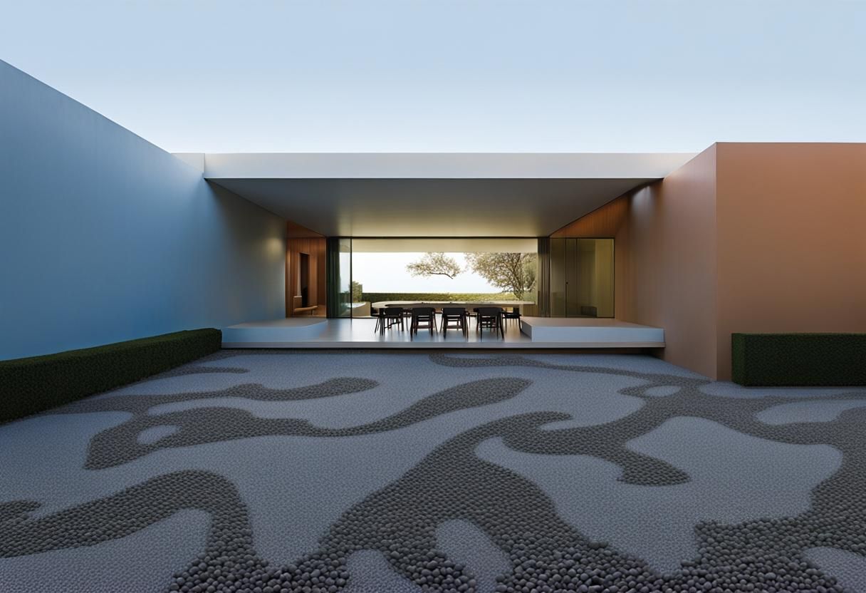 Garden Terrace in Souto de Moura Style