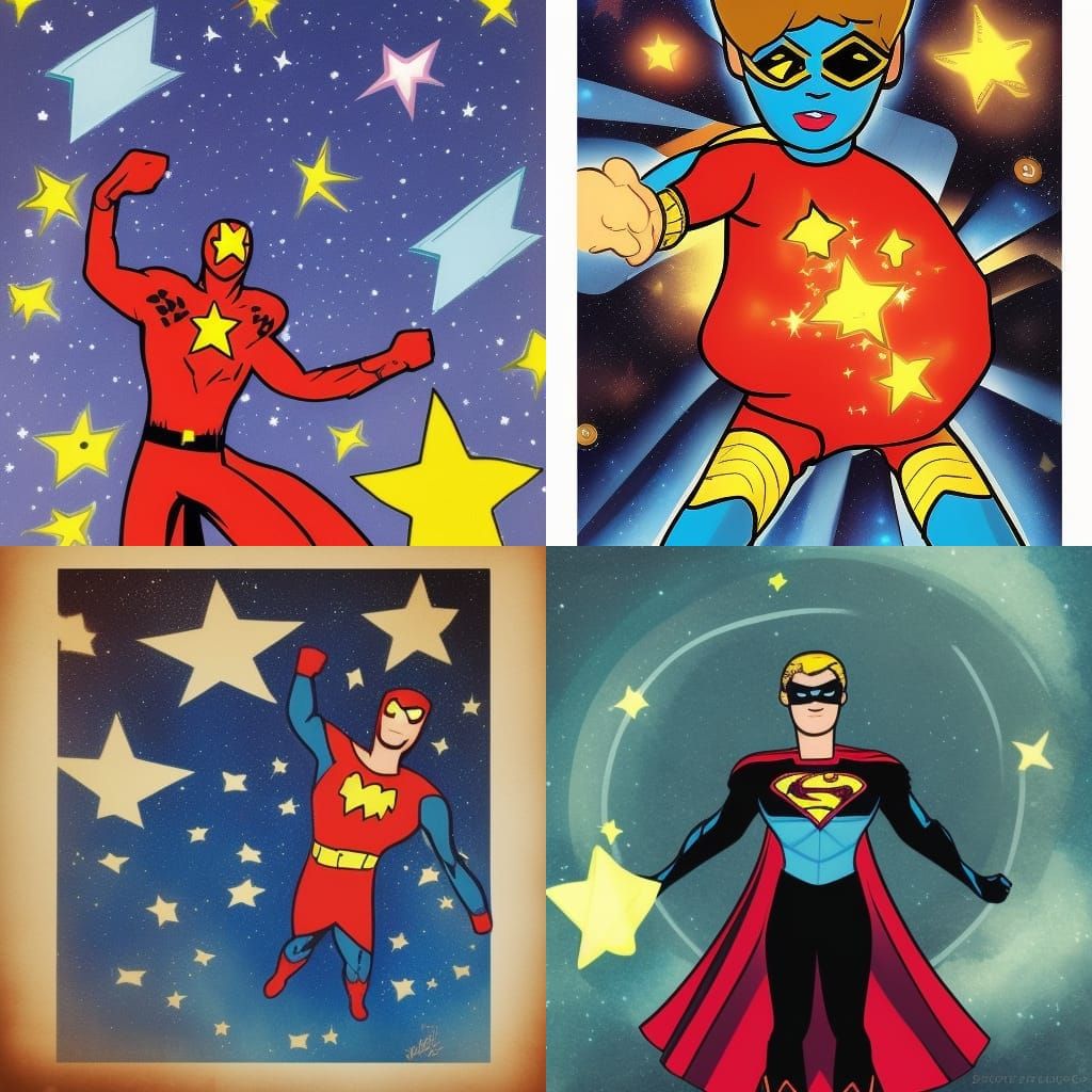 Superhero with Stellar Cosmic Power