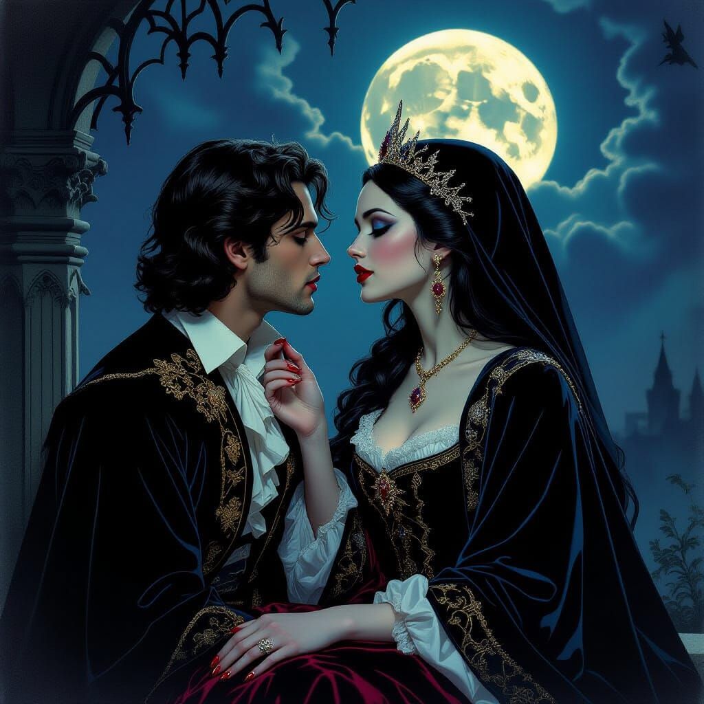 Vampire's Bite: Gothic Fantasy Art