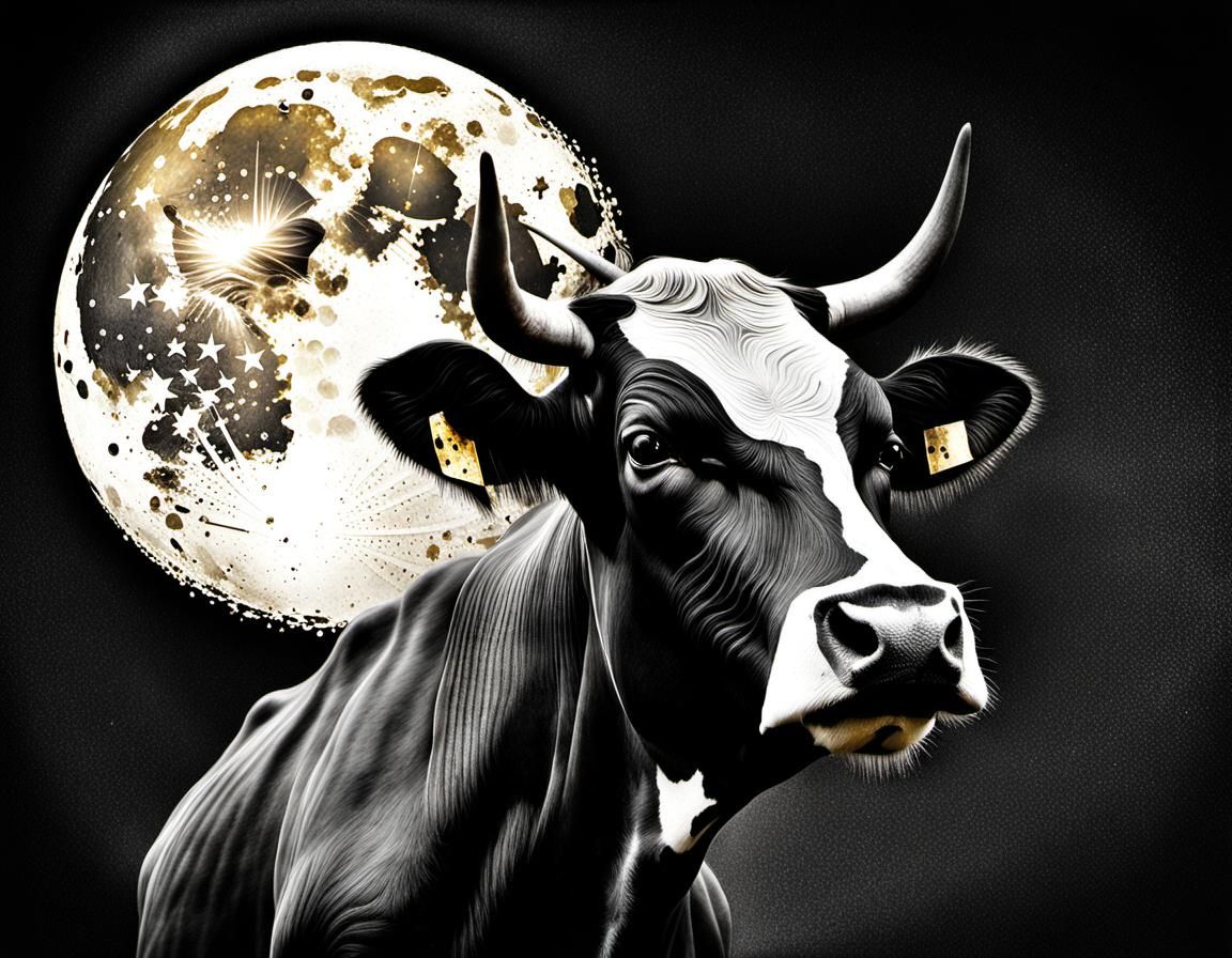 Demonic Cyborg Bear Portrait in Surrealist Style