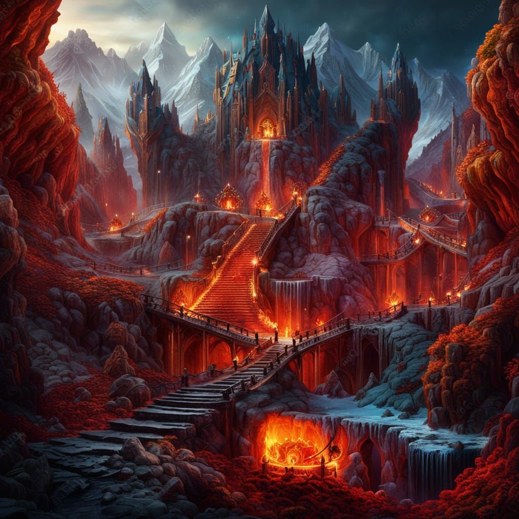 Elven World: Crystal, Ice, and Lava Temples