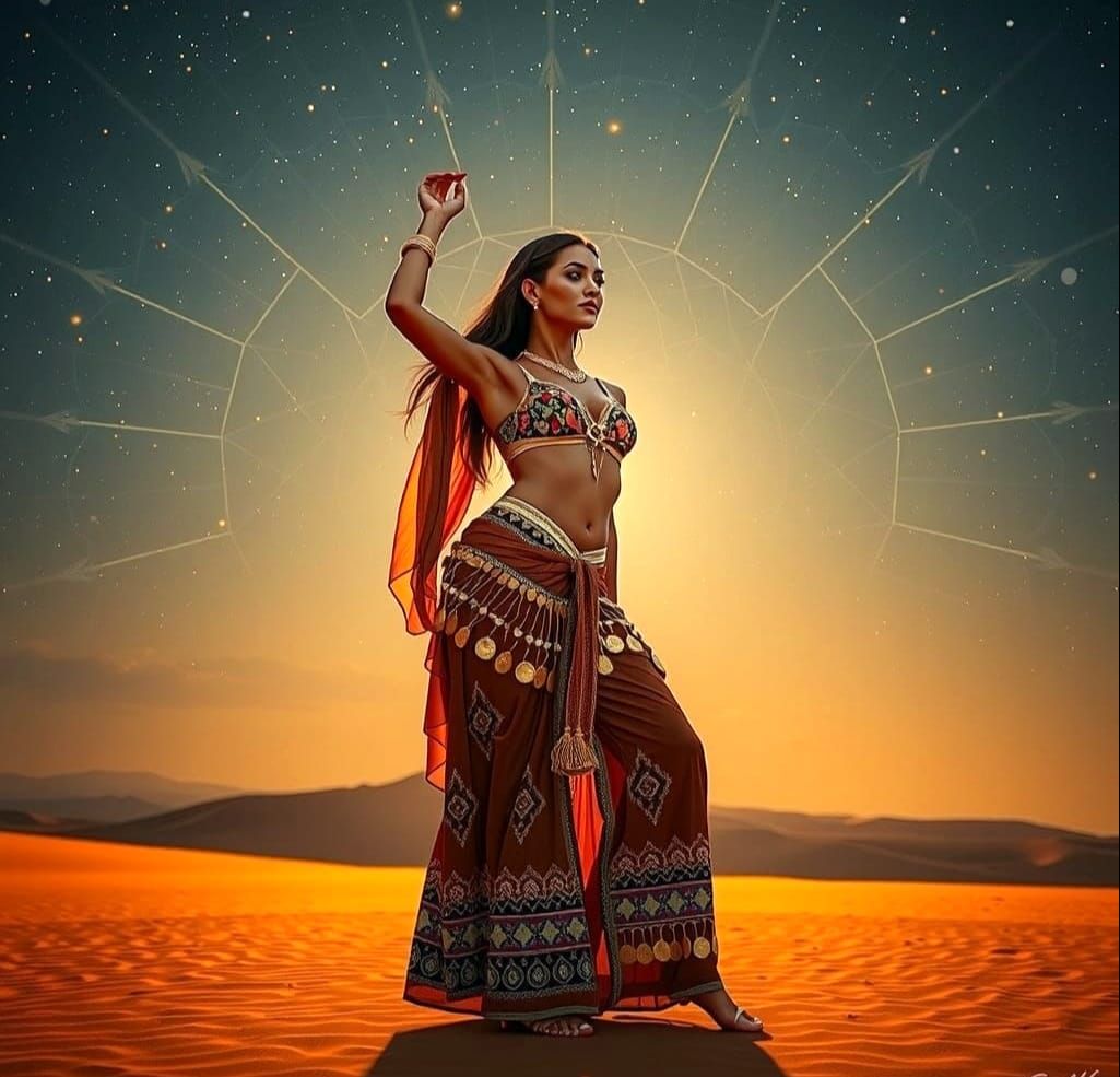 Belly Dancers in the Sahara Desert