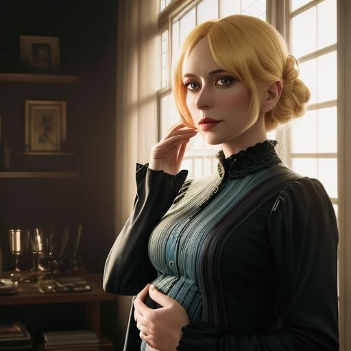 Pregnant Miss Peregrine: Surreal Portrait Photography