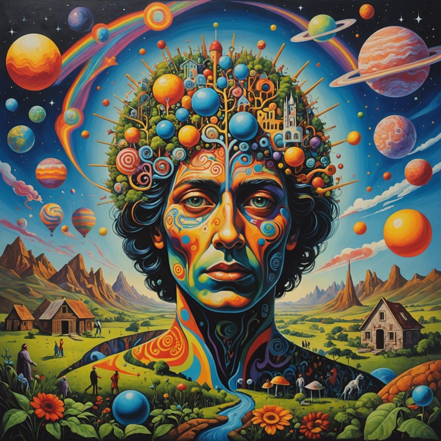 Psychedelic Surrealism: Painting of the Human Condition