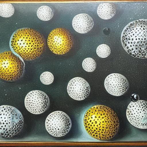 Ice balls black pearls pyrite dotted diamonds freezing ice c...