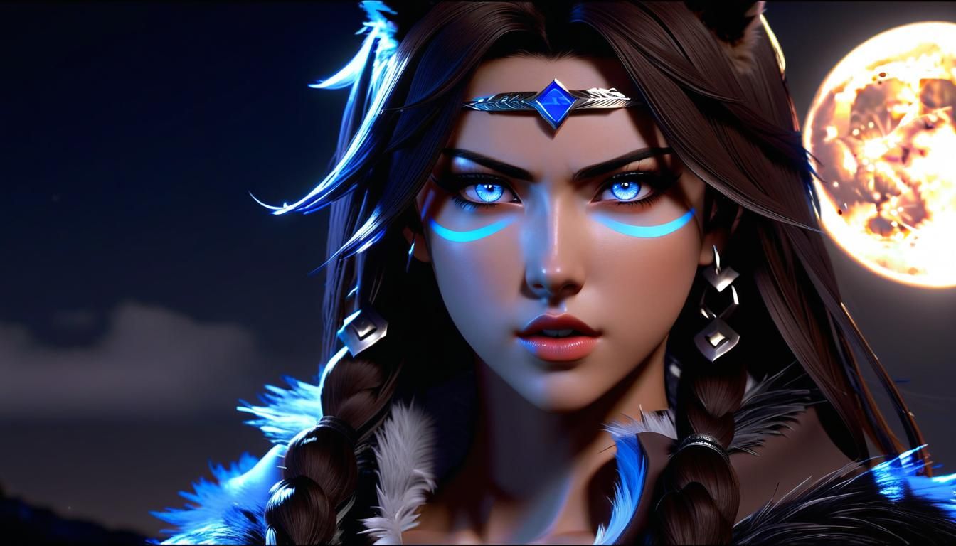 Luna Nightwolf | Controlling the Moon