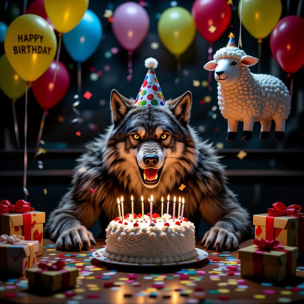 Blow out the candles!