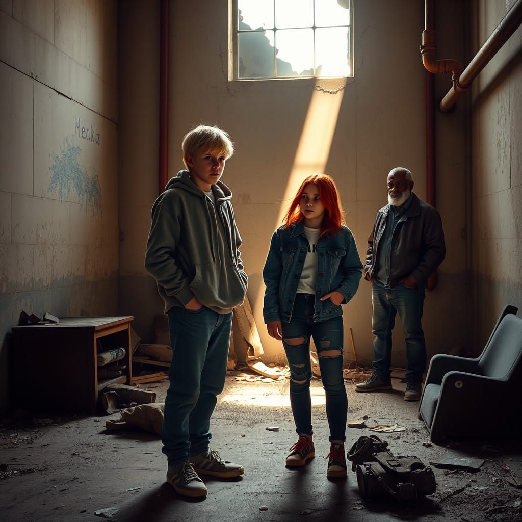 Teen Runaways Find Solace in a Gritty Urban Oasis