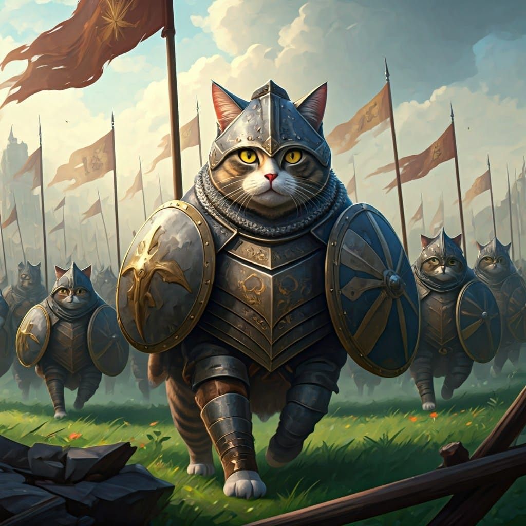 Armored Cat Battalion During War of the Roses