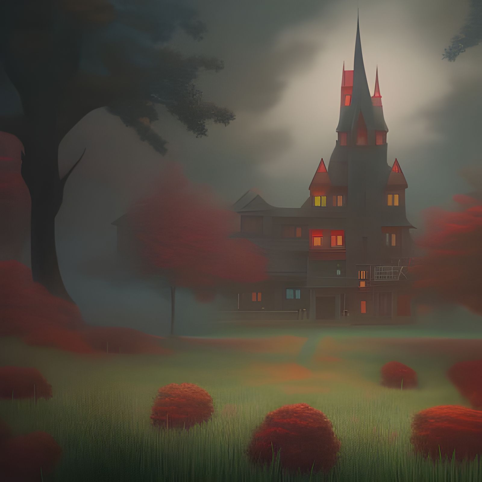 Carrie in Studio Ghibli Style