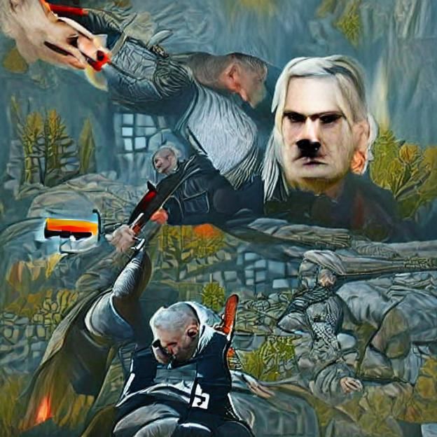 Epic Fantasy Battle Between Good and Evil