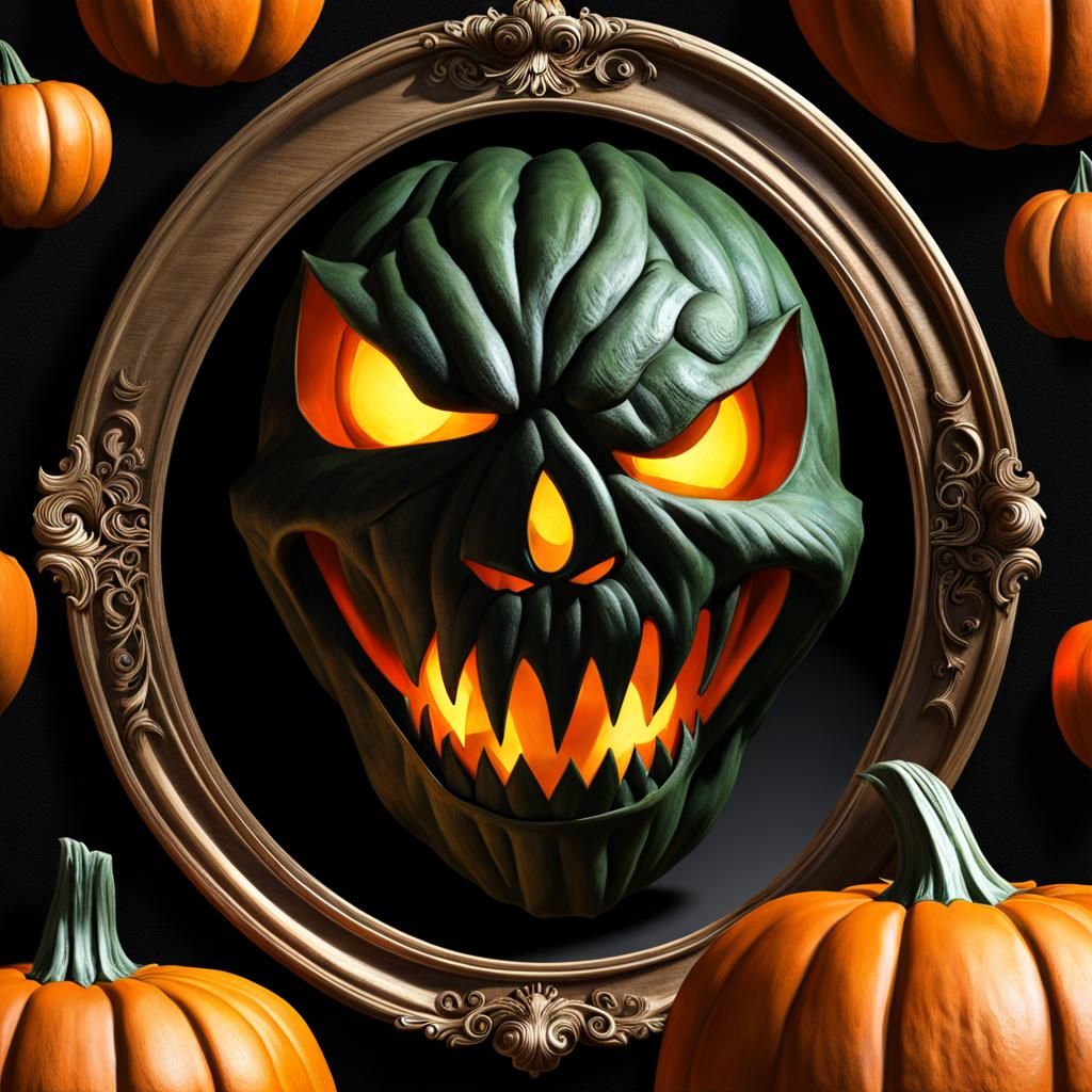 Horror: Possessed Jack O' Lantern in HD